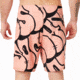 Oakley Staple Graffiti Boardshort I8 Inc - Mens, Kelp Brown, 32, 482599-87A-32