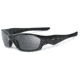 Oakley Straight Jacket - Asian Fit Mens Sunglasses Polished Black Frame, Black Iridium Polarized Lens 26-252J
