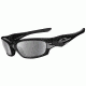 Oakley Straight Jacket Polished Black Frame w/ Light Grey Polarized Lenses Sunglasses 12-935J