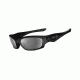 Oakley Straight Jacket Sunglasses, Asian Fit, Matte Blk Frm, Grey Lens, Polar 24-124