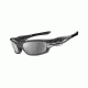 Oakley Straight Jacket 07 Sunglasses, Grey Smoke Frame, Blk Irid Lens 04-327