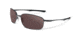 Oakley Taper Mens Sunglasses, Carbon Frame, OO Black Iridium Polarized Lens OO4074-07