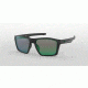 Oakley TARGETLINE OO9397 Sunglasses 939707-58 - Matte Black Frame, Prizm Jade Polarized Lenses