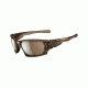 Oakley Ten Brown Smoke Frame w/ Tungsten Iridium Polarized Lenses Men's Sunglasses OO9128-04