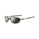 Oakley Tightrope Sunglasses, Pewter Frame, Black Irid Lens, Polarized OO4040-02
