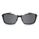Oakley Tincan Carbon Sunglasses Satin Black/Steel Frame, Black Iridium Polarized Lens-OO6017-02