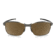 Oakley Tinfoil Carbon Sunglasses Titanium/Titanium Frame, Titanium Iridium Polarized Lens-OO6018-05