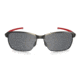 Oakley TinFoil Sunglasses Carbon/Carbon Frame, Black Iridium Polarized Lens-OO6018-06