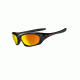 Oakley Twenty Sunglasses, FMJ Gunmetal Frame, Fire Iridium Lens OO9157-03