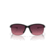 Oakley Unstoppable OO9191 Sunglasses 919110-65 - Polished Black Frame, Rose Gradient Polarized Lenses