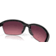 Oakley Unstoppable OO9191 Sunglasses 919110-65 - Polished Black Frame, Rose Gradient Polarized Lenses