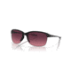 Oakley Unstoppable OO9191 Sunglasses 919110-65 - Polished Black Frame, Rose Gradient Polarized Lenses