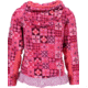Obermeyer Aiya Fleece Pullover - Girls, Blushing Talave, Extra Small, 57029-BLUSHING TALAVE-XS
