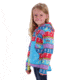 Obermeyer Aiya Fleece Pullover - Girls, County Fair Isl, Small, 57029-COUNTY FAIR ISL-S