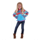 Obermeyer Aiya Fleece Pullover - Girls, County Fair Isl, Small, 57029-COUNTY FAIR ISL-S