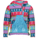 Obermeyer Aiya Fleece Pullover - Girls, County Fair Isl, Small, 57029-COUNTY FAIR ISL-S