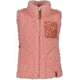 Obermeyer Ashton Sherpa Vest - Kids, Small, Pink Clay, 77038-22055-S