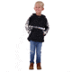 Obermeyer Dyno Fleece Pullover - Boys, Black, Medium, 67023-BLACK-M