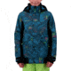 Obermeyer Gage Jacket - Boys, Radio Waves, Large, 41071-21170-L