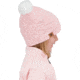 Obermeyer Glen FF Pom-Pom Beanie, Pinklight, One Size, 78045-21052-ONE SIZE