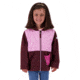 Obermeyer Hayden Hybrid Fleece Jacket - Kids, Drop The Beet, Large, 77024-DROP THE BEET-L