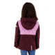 Obermeyer Hayden Hybrid Fleece Jacket - Kids, Drop The Beet, Large, 77024-DROP THE BEET-L