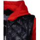 Obermeyer Hayden Hybrid Fleece Jacket - Kids, Red, Large, 77024-RED-L