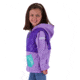 Obermeyer Hayden Hybrid Fleece Jacket - Kids, Va-Va Violet, Small, 77024-VA-VA VIOLET-S