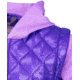 Obermeyer Hayden Hybrid Fleece Jacket - Kids, Va-Va Violet, Small, 77024-VA-VA VIOLET-S