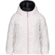 Obermeyer Nifty Reversible Insulato - Girls, White, 5, 54011-WHITE-5
