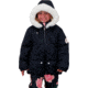 Obermeyer Roselet Jacket - Girls, Black, 4, 51075-16009-4
