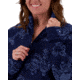 Obermeyer Sonja 1/4 Zip Top - Womens, Denim Blues, Small, 17073-21162-S
