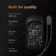 Ocoopa UT3 Pro Rechargeable Hand Warmer, Black on Black, UT4102-BK-BK