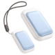 Ocoopa UT4 Young Plus Hand Warmer Rechargeable, Blue on White, UT3056-BU-WH-Plus