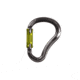 Ocun Harpy HMS Twist Carabiner, Anthracite/Green, 3977-Antr/Green