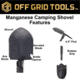 Off Grid Tools Camping Shovel