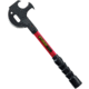 Off Grid Tools Truckers Friend 2 Knife, 5.25 black oxide coated 1055HC steel axe head wit, Red fiberglass shaft with black rubber grip, OGT-TF2RED