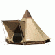Ogawa Campal Pilz 9-DX 4 Tent - 4 Person, 2 Season-Brown