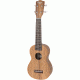 Ohana Ukuleles Soprano Ukulele - Zebrawood SK-15Z
