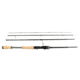 Okuma Fishing Tackle Voyager Signature Freshwater Spinning Rod, 7ft 2in, Medium Light, Moderate Fast, 4 Pieces, Reargrip Length 10.5in, VSS-S-724ML