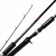Okuma Kokanee Black Rod, Medium Lite 1 Piece, Rod Fuji Reel Seat 24 Ton Carbon For Jigging For Kokanee, 66, KBJ-C-661ML
