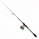 Okuma STEELER XP SerCmb 6'6 M 2pc w SLXP-20 SLXP-662-20GR