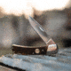 Old Timer Bruin 5OTG 2.8in Folding Knife, 1095 HC Steel Blade, Chestnut Bone Handle, 1137133