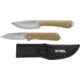 Old Timer Knife 2-pack Fixed/ Folder Combo W/1 Sheath Pq3