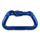 Omega Pacific Standard Locking D Carabiner, Blue 45161.01.101
