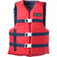 ONYX Universal General Purpose Life Vest, L,3XL Size for Adult, Nylon, Foam, Red, Navy, 103000-100-005-12