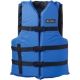 ONYX Universal General Purpose Life Vest, Universal Size for Adult, Nylon, Foam, Black, Blue, 103000-500-004-12