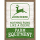 Open Road Brands Wood Framed Wall Decor John Deere 14''x18''