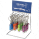 Opinel 36 Piece Keyring Display Folding Knife,1.25in,Stainless Steel,Standard Edge,Wood Handle OP01428