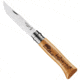 Opinel Animalia Boar Folding Knive Num.8, 3.35in, w/ Virobloc, 12C27 Sandvik SS, Oak Handle, Wood, 002331
